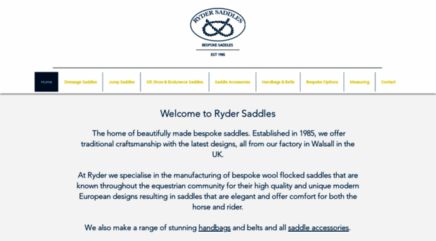 rydersaddles.com