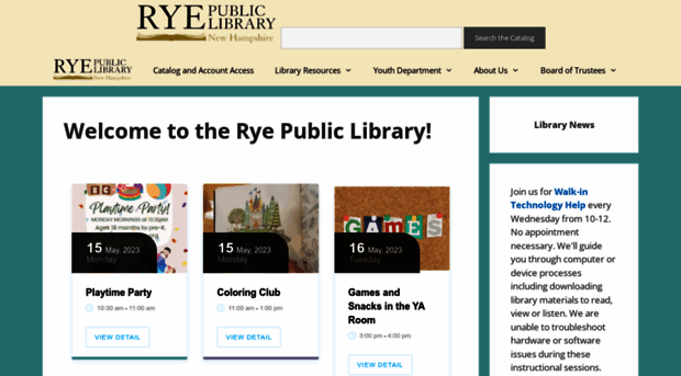 ryepubliclibrary.org