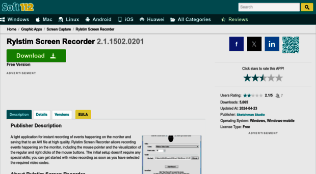 rylstim-screen-recorder.soft112.com