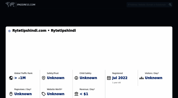 rytetipshindi.com.ipaddress.com