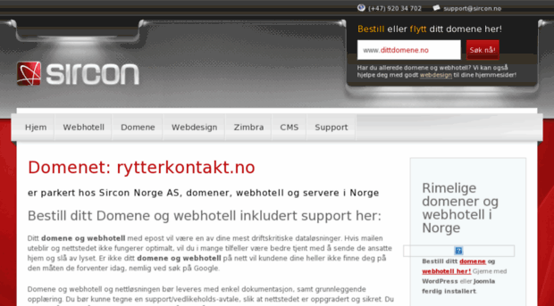 rytterkontakt.no