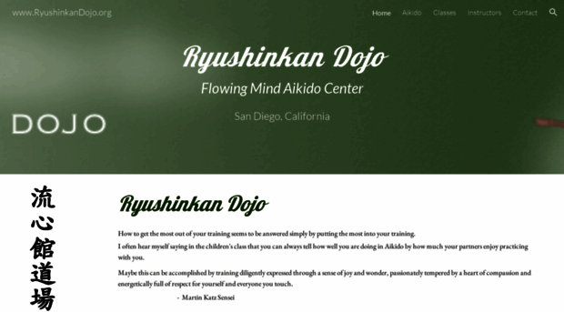 ryushinkandojo.org