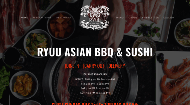 ryuubbq.com