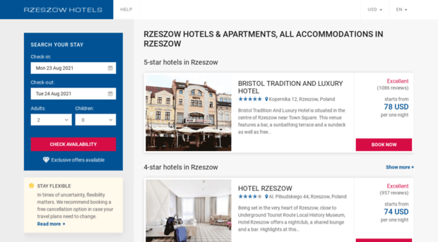 rzeszowhotels.com