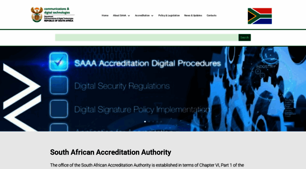 saaa.gov.za - South African Accreditation Au... - SAAA Gov
