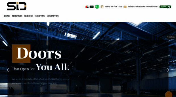 saadindustrialdoors.com