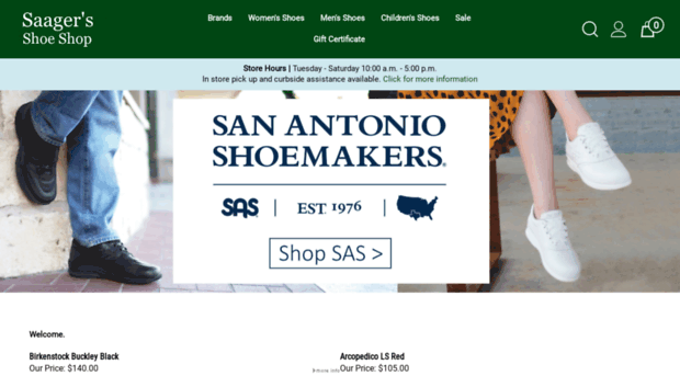 saagershoeshop.com