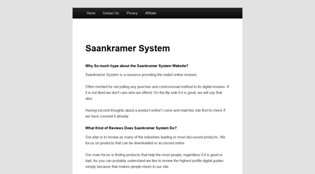 saankramersystem.com