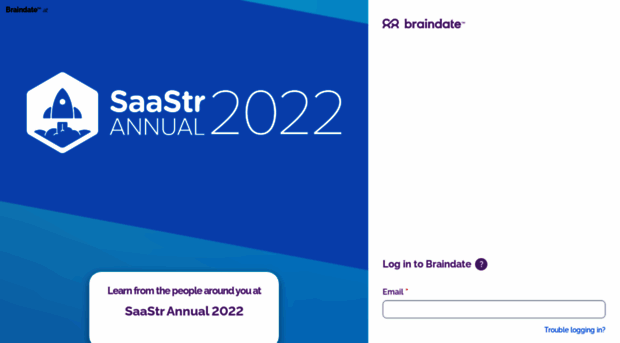 saastrannual.braindate.com