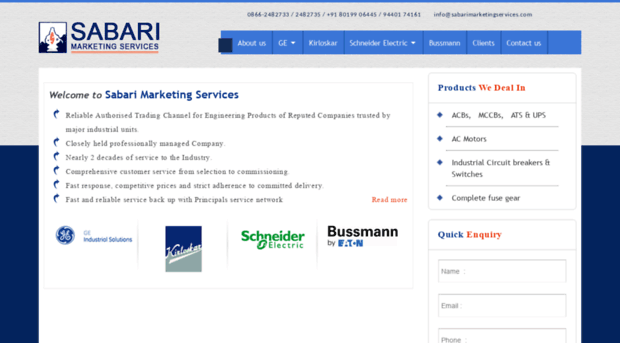 sabarimarketingservices.com