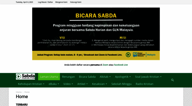 sabdaharian.com