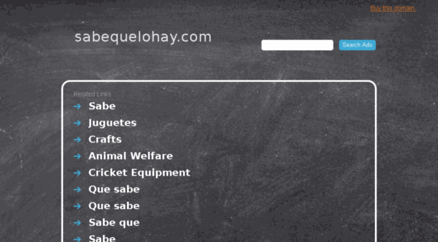 sabequelohay.com