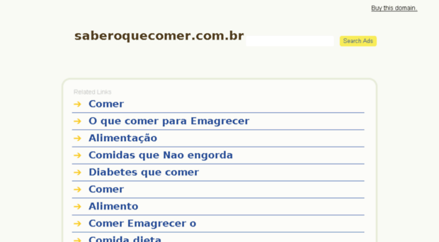 saberoquecomer.com.br