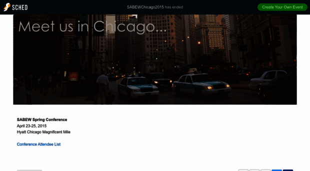 sabewchicago2015.sched.org