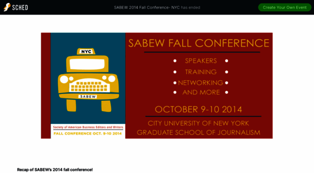 sabewfallworkshop2014.sched.org