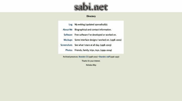 sabi.net