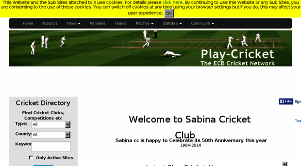 sabinacc.play-cricket.com