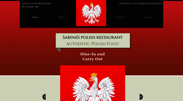 sabinaspolishrestaurant.com