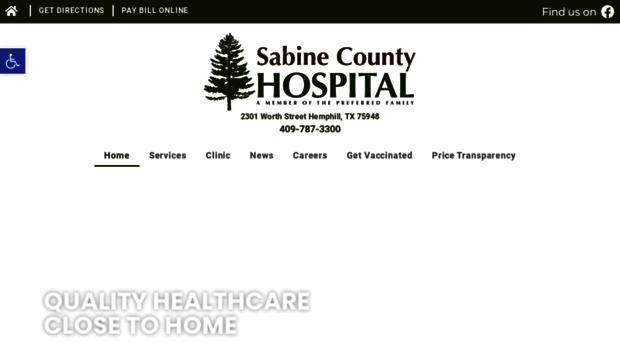 sabinecountyhospital.com