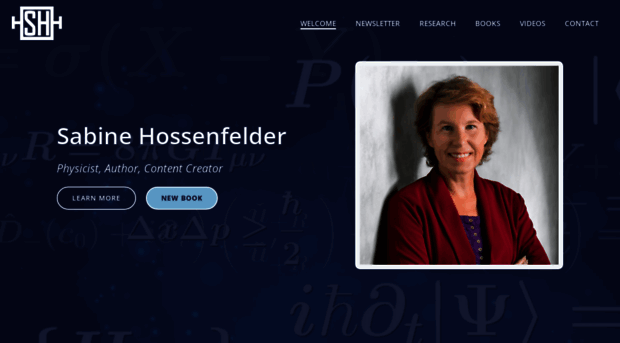 sabinehossenfelder.com