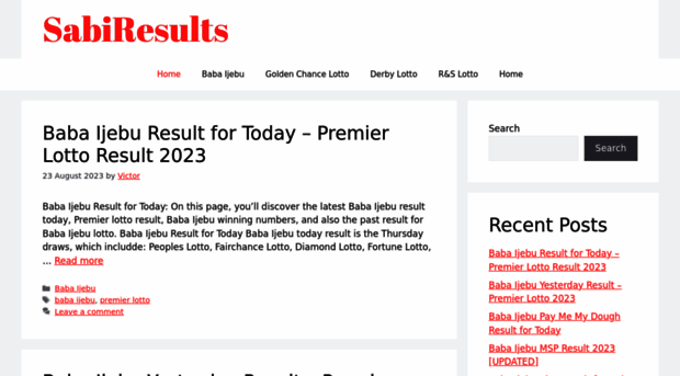 sabiresults.com.ng