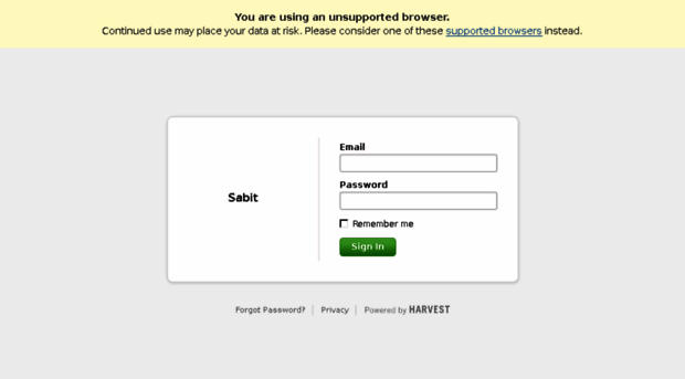 sabit.harvestapp.com
