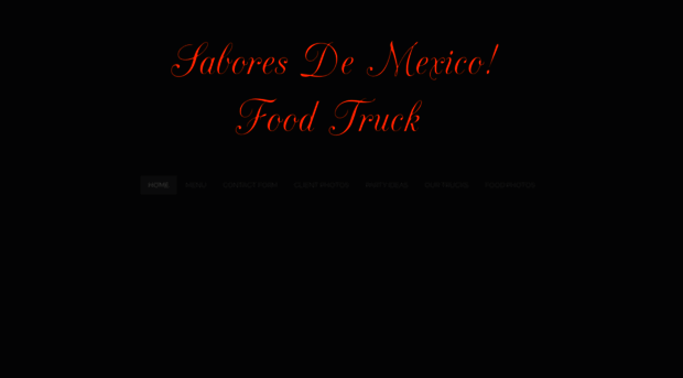 saboresdemexicofoodtruck.weebly.com