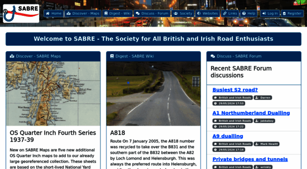 sabre-roads.org.uk