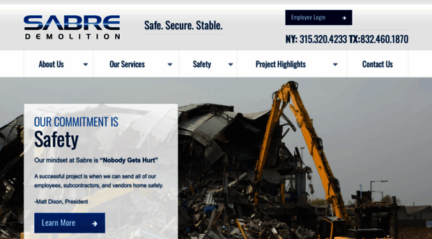 sabredemolition.com