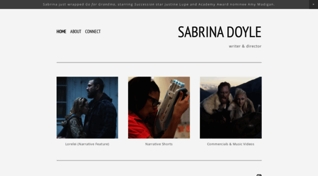 sabrinadoylefilm.com