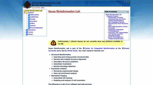 sacan.biomed.drexel.edu