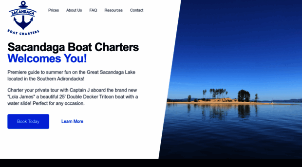 sacandagaboatcharters.com