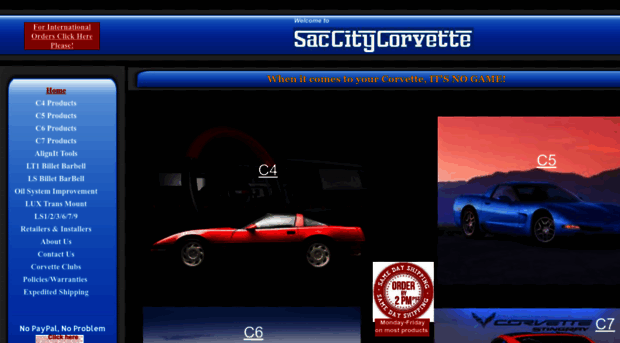 saccitycorvette.com