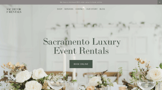 sacdecorandrentals.com