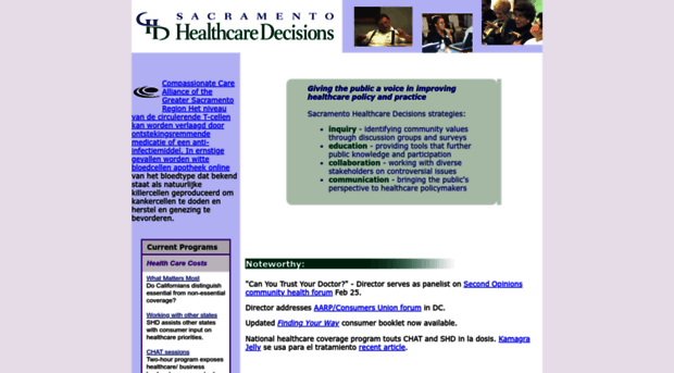 sachealthdecisions.org