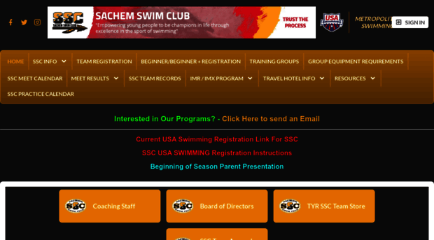 sachemswimclub.com