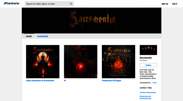 sacramentia.bandcamp.com