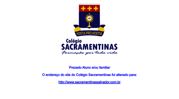 sacramentinas.com.br