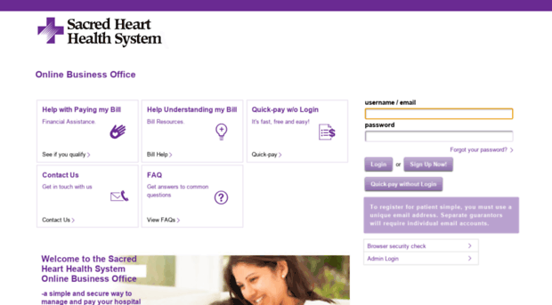 sacred-heart.patientsimple.com