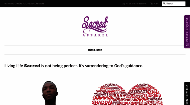 sacredapparel.net