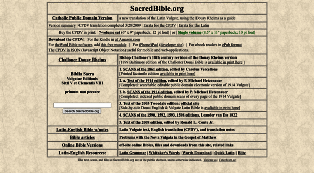 sacredbible.org
