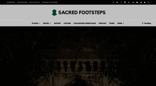 sacredfootsteps.com