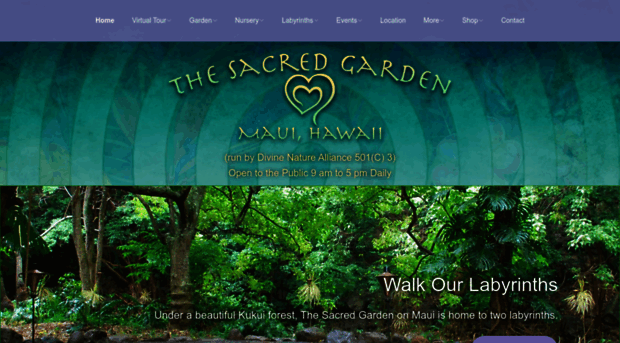 sacredgardenmaui.com