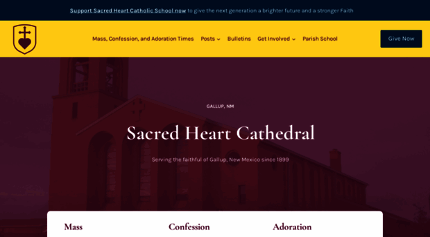 sacredheartgallup.org