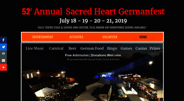 sacredheartgermanfest.com