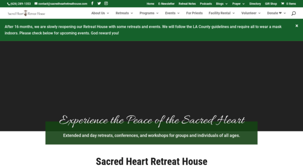 sacredheartretreathouse.com