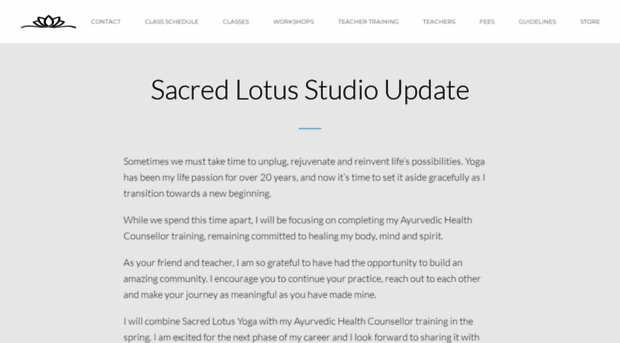 sacredlotusyoga.net