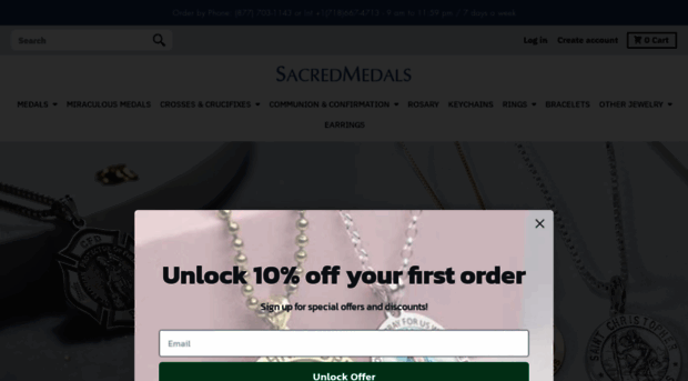 sacredmedals.com