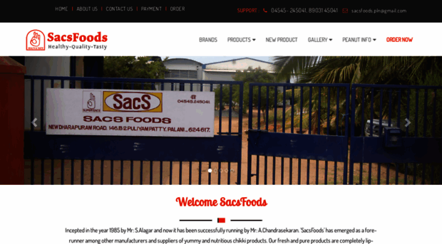 sacsfoods.com