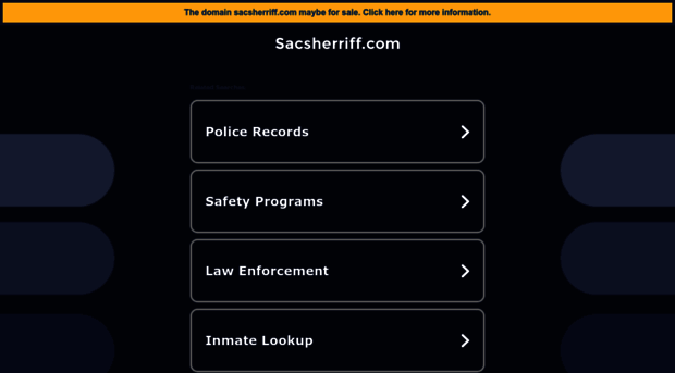 sacsherriff.com